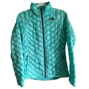 The North Face Turquoise Thermoball Jacket Size XS